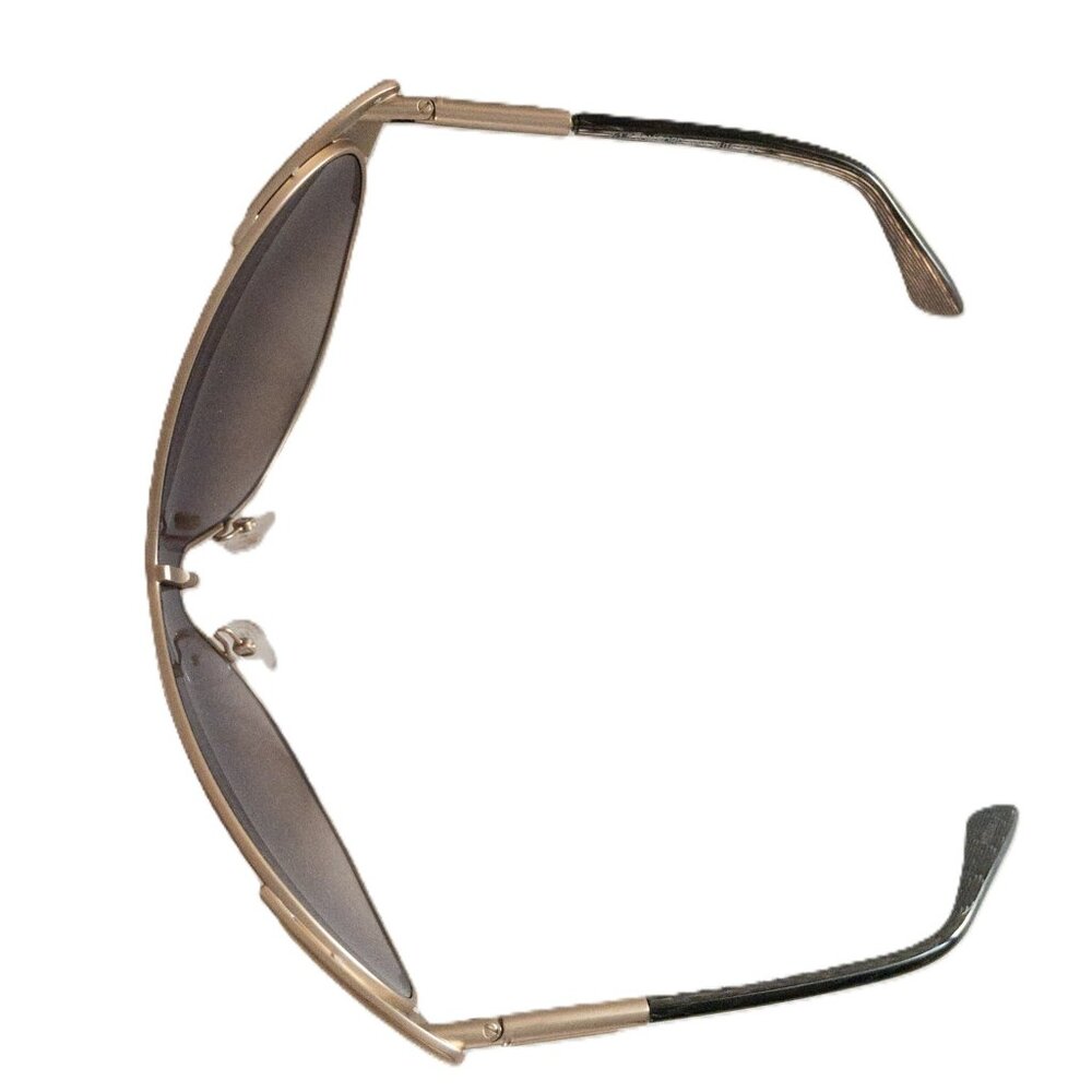 Tom Ford Vanda Oversized Sunglasses UV Cat Eye Nude Gold Vacation Summer - Picture 8 of 16
